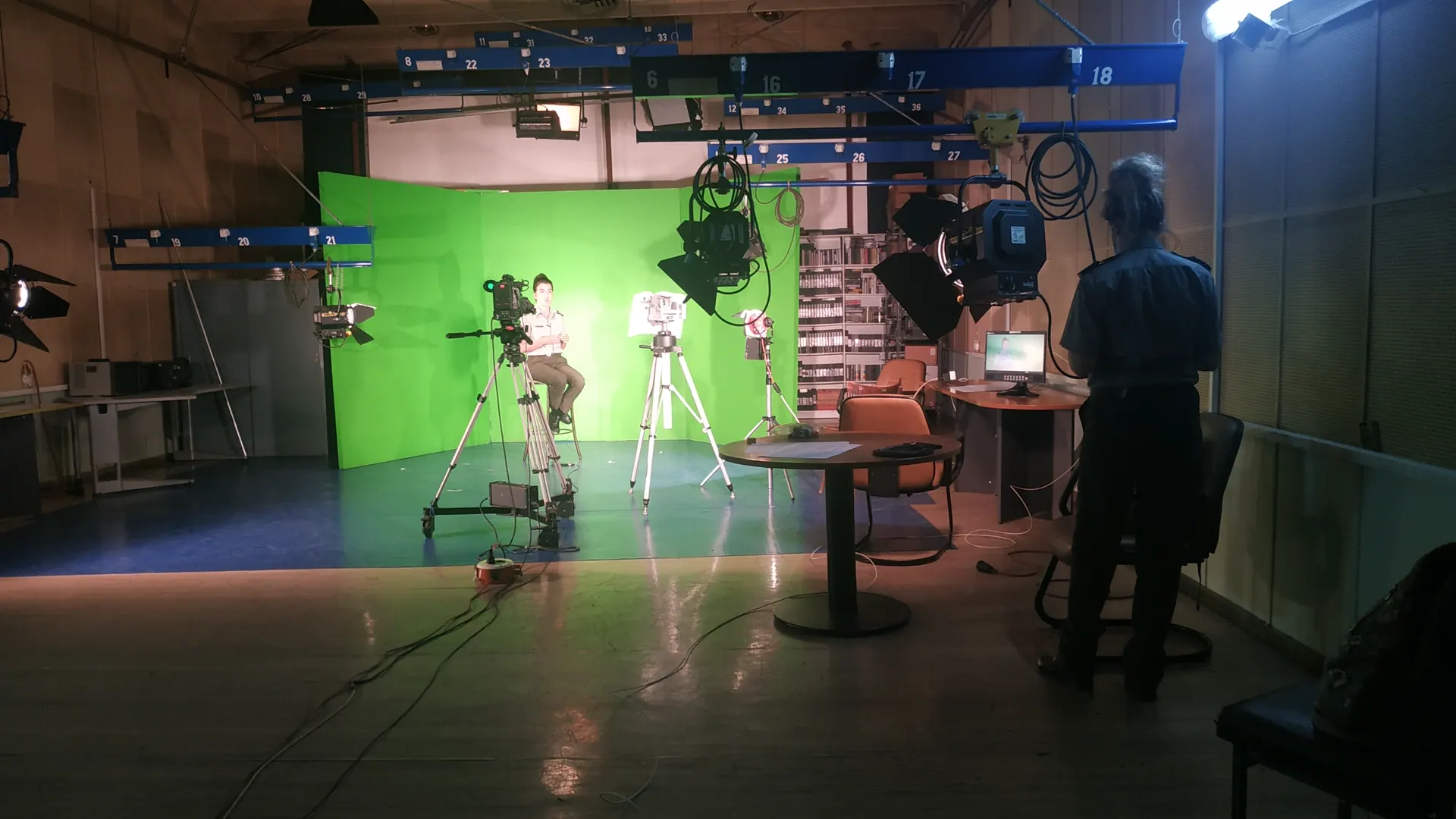 Lefteris Keteoglou behind the scenes