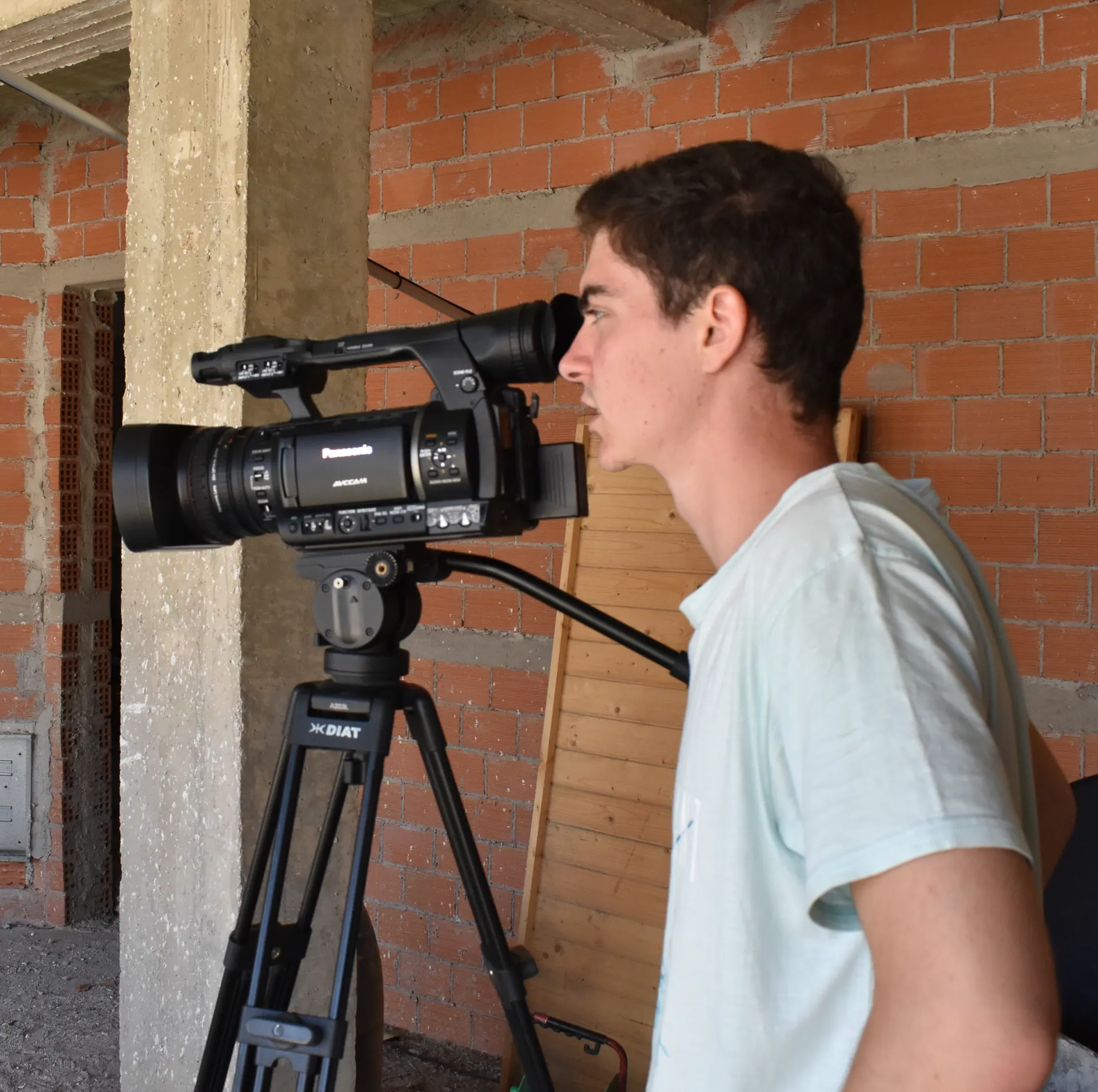 Lefteris Keteoglou behind the scenes