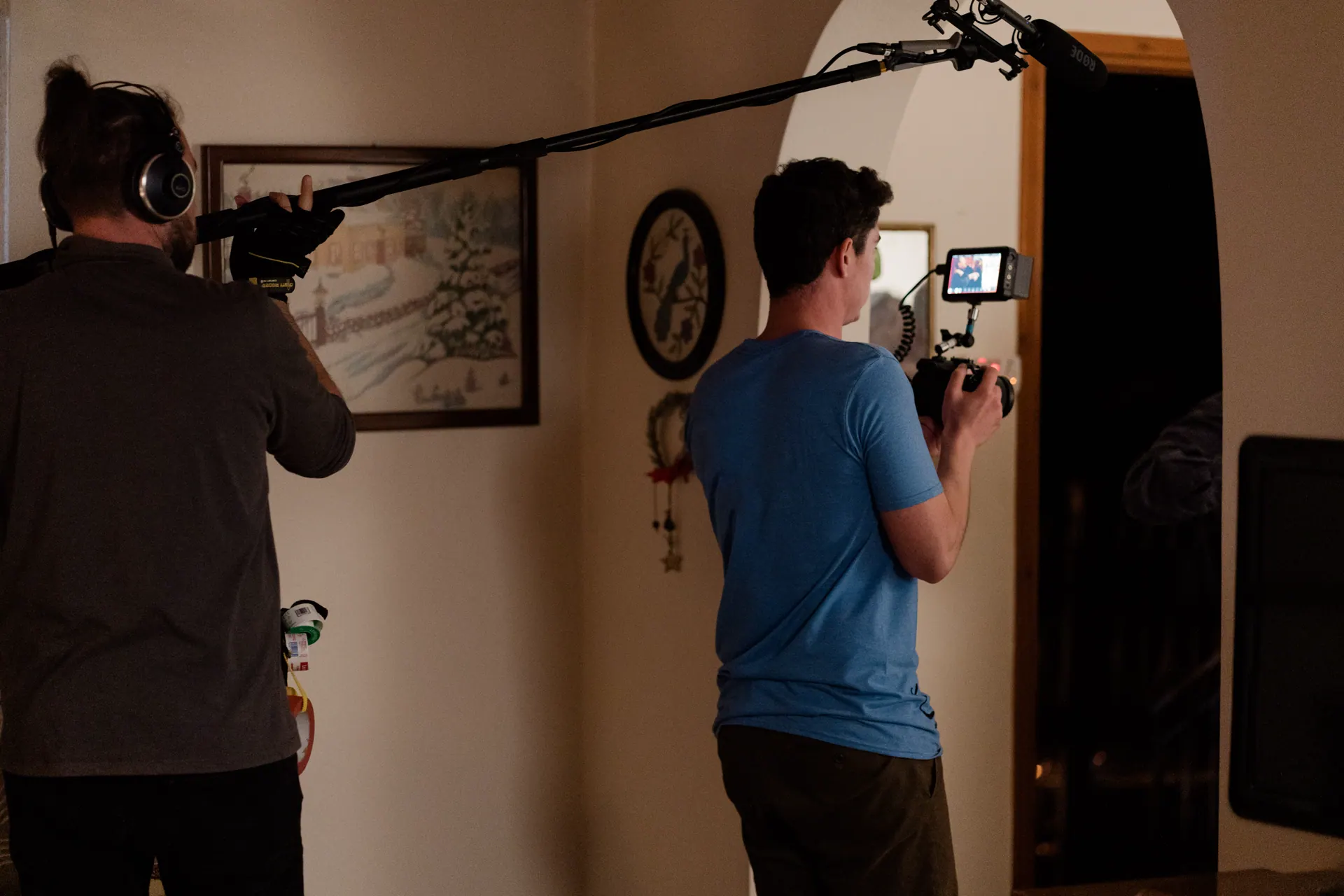 Lefteris Keteoglou behind the scenes
