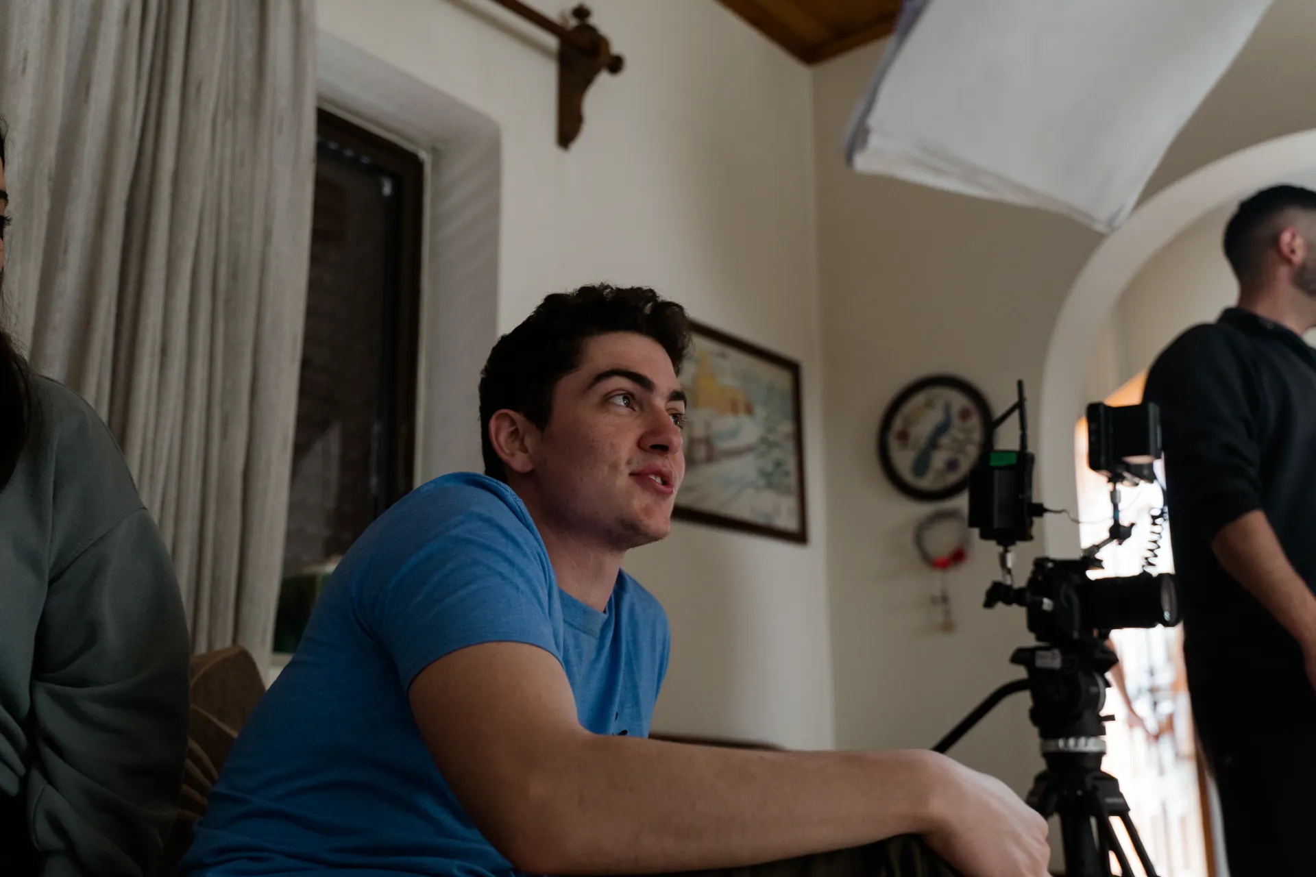 Lefteris Keteoglou behind the scenes