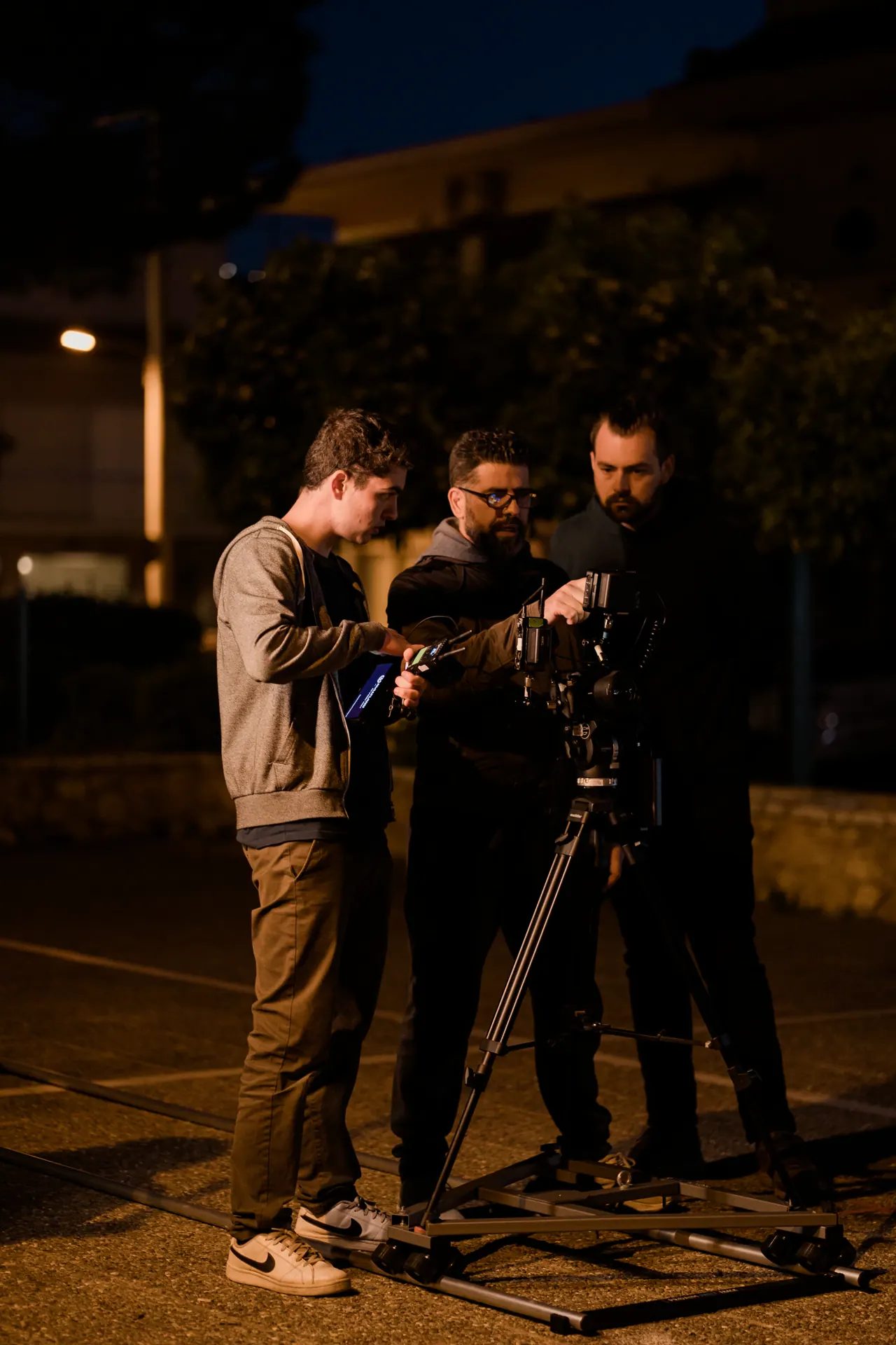 Lefteris Keteoglou behind the scenes