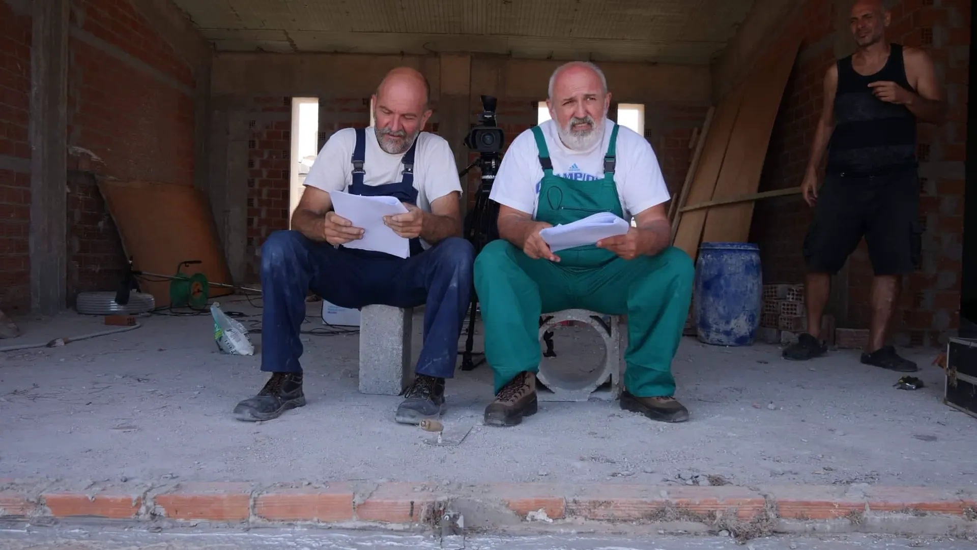 Ο Ερασιτέχνης behind the scenes 2