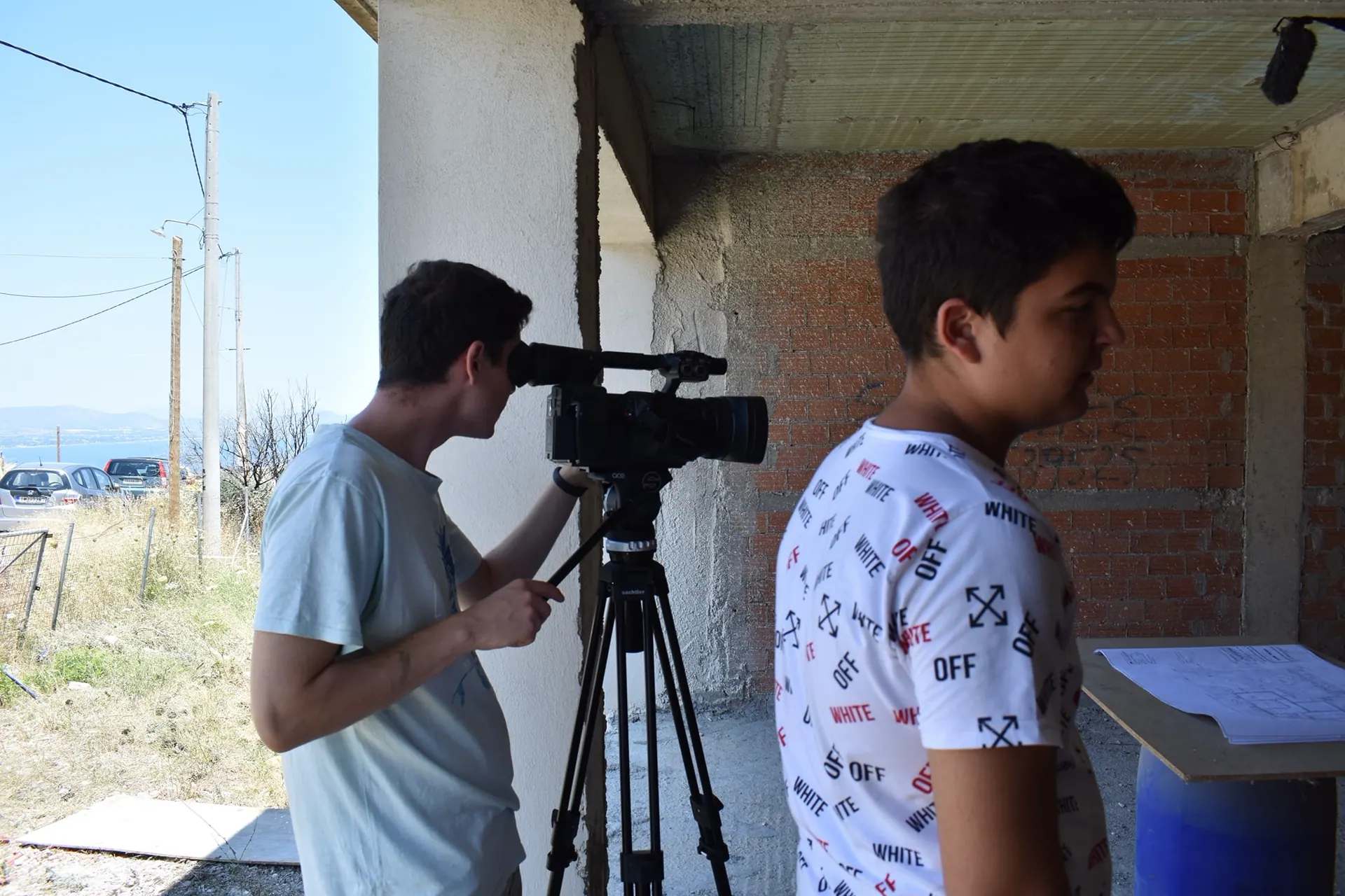 Ο Ερασιτέχνης behind the scenes 3